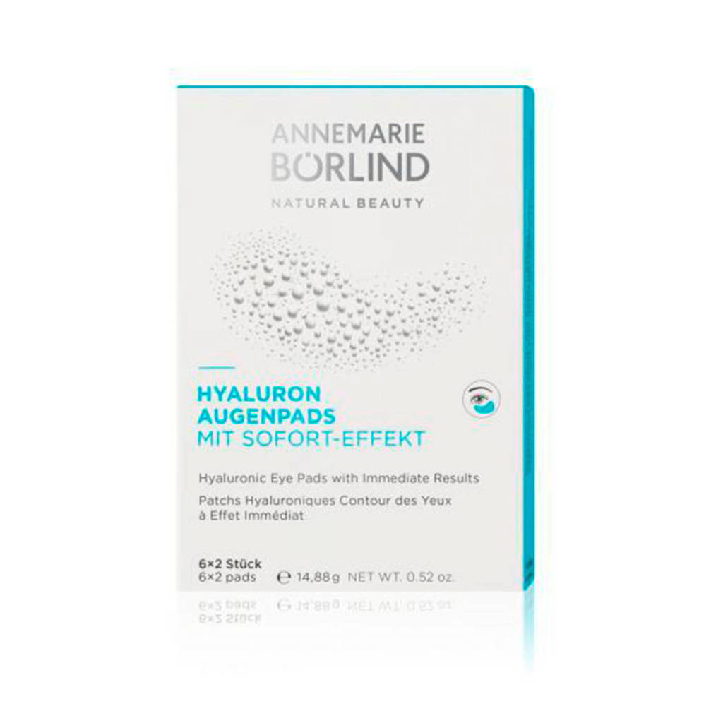 Annemarie Börlind Hyaluronic Eye Pads - 6x2 stuks