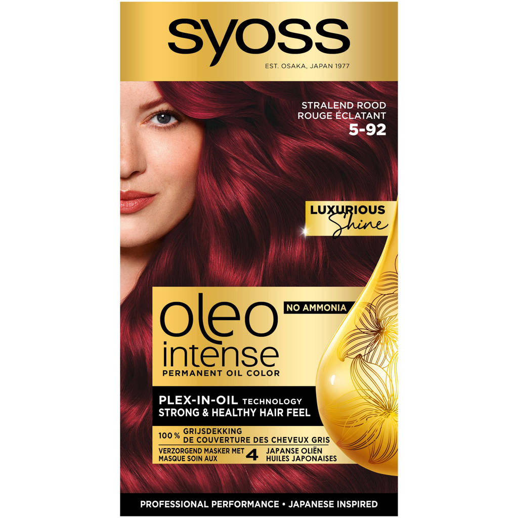 Syoss Color Oleo Intense 5-92 Stralend Rood 1 stuks