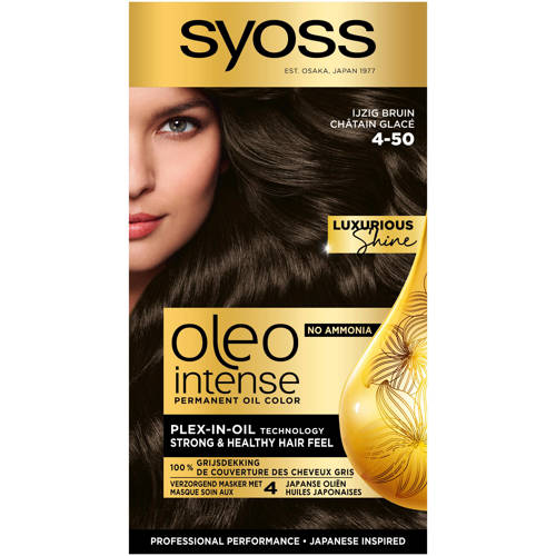 Syoss Olea Intense Haarkleuring 4 50 Ijzigbruin syoss kopen in de aanbieding Syoss Olea Intense Haarkleuring 4 50 Ijzigbruin syoss kopen in de aanbieding