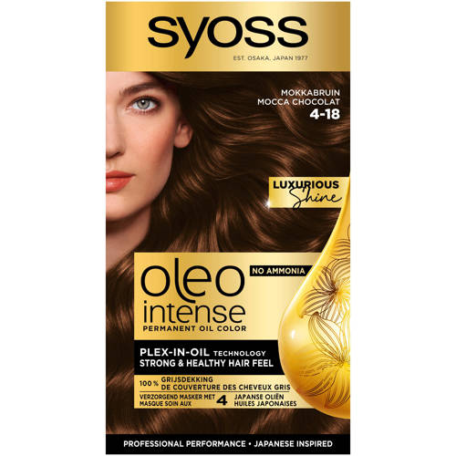 Syoss Olea Intense Haarkleuring 4 18 Mokkabruin syoss kopen in de aanbieding Syoss Olea Intense Haarkleuring 4 18 Mokkabruin syoss kopen in de aanbieding