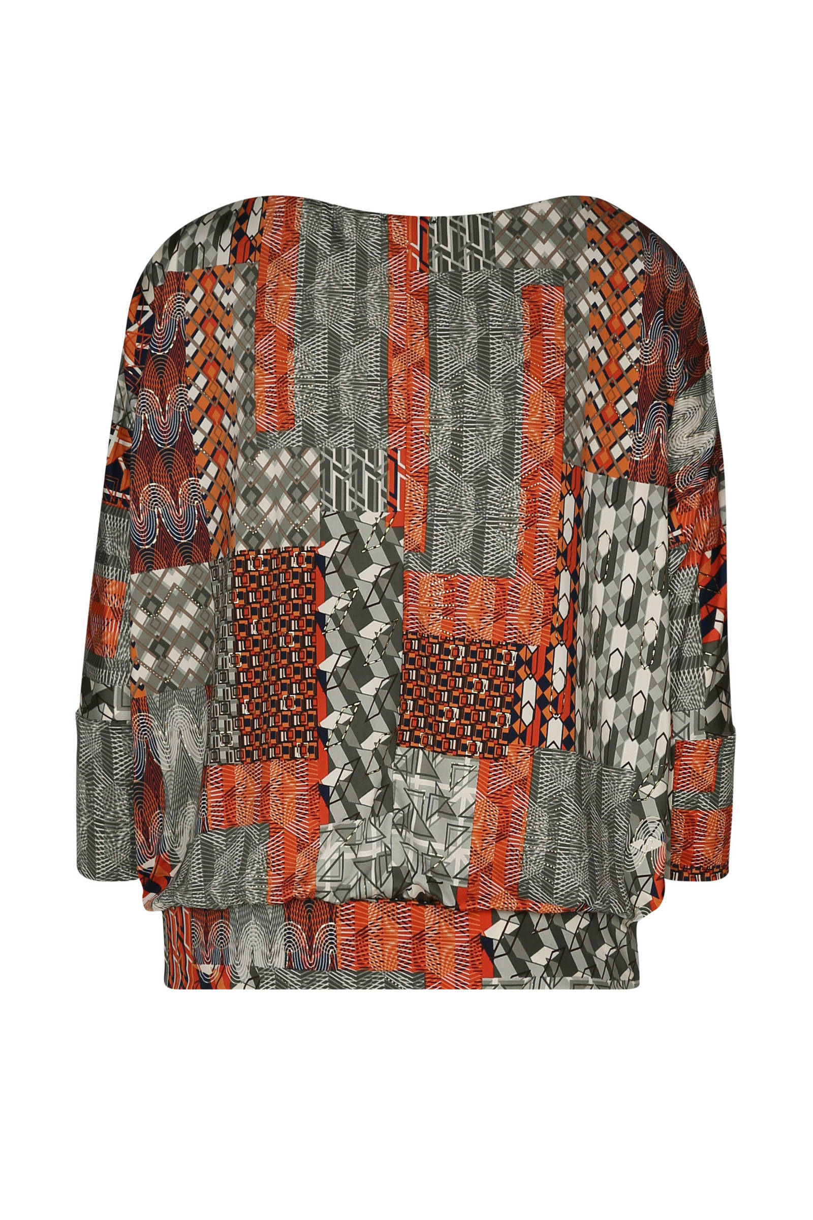 blouse print all met over Cassis SdFwIZqZ