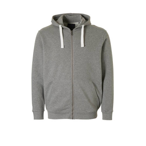 Ca Xl Angelo Litrico Gemeleerd Sweatvest Grijs ca kopen in de aanbieding