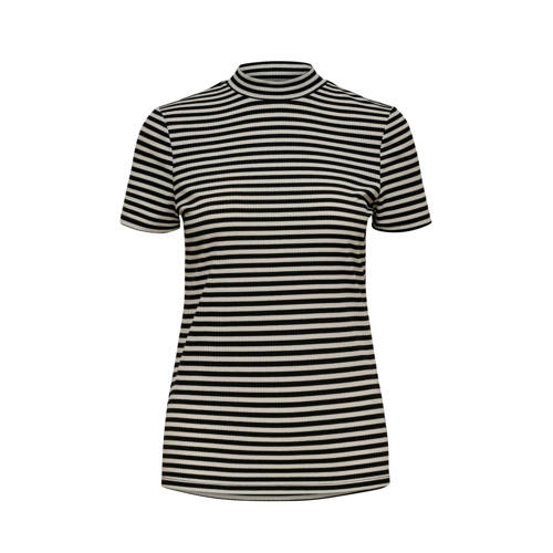 Jacqueline De Yong Gestreept T Shirt Zwart jacqueline de yong kopen in de aanbieding Jacqueline De Yong Gestreept T Shirt Zwart jacqueline de yong kopen in de aanbieding