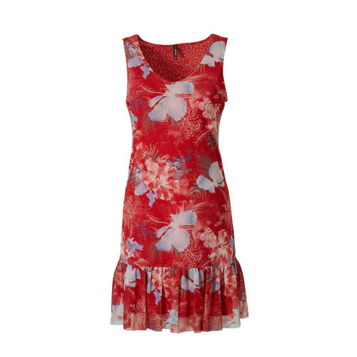 Smash Jurk Met All Over Print Rood smash kopen in de aanbieding