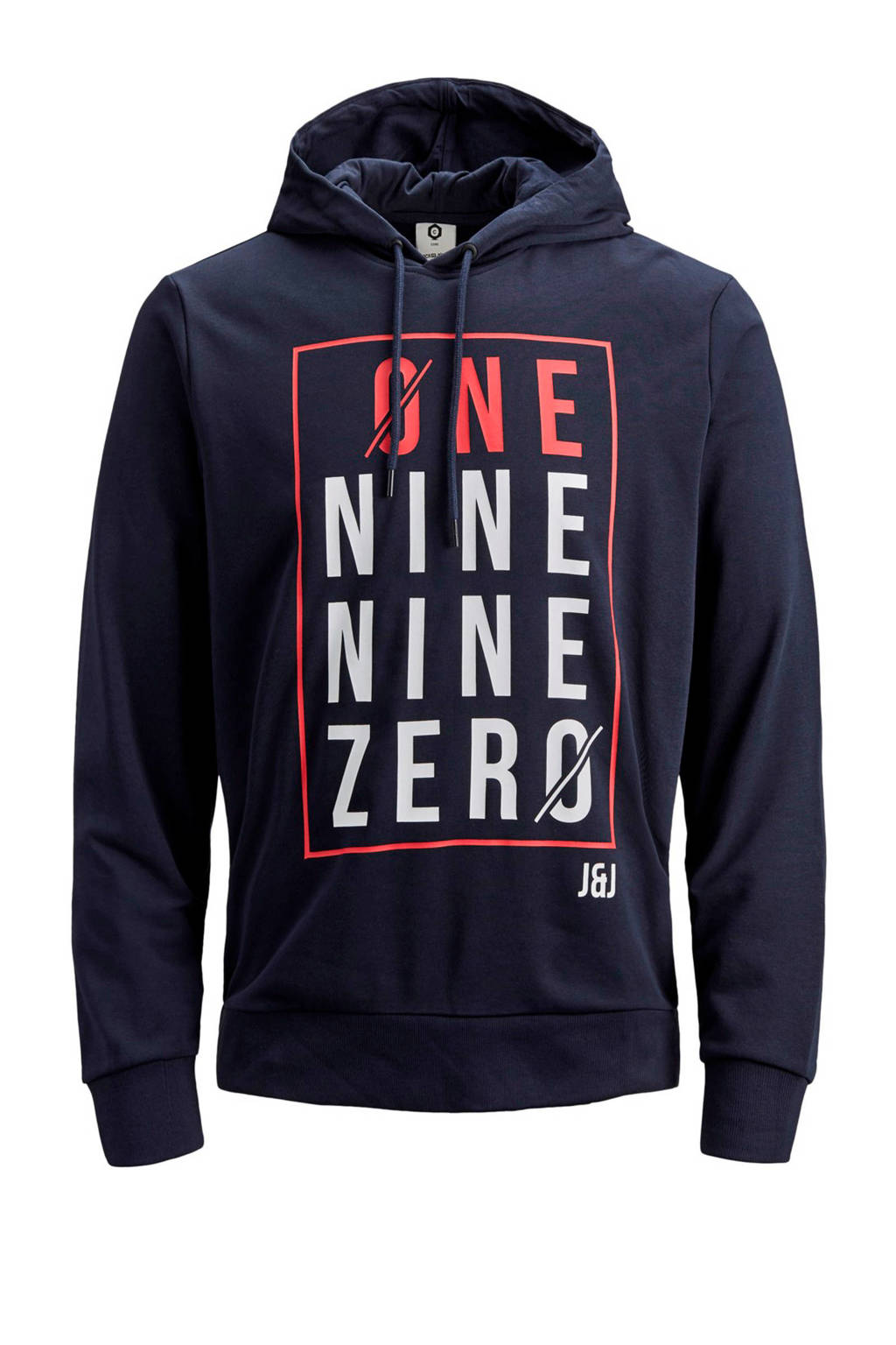 Jack & Jones Core hoodie met printopdruk marine, Marine