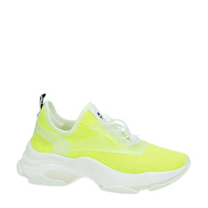 Match dad sneakers geel