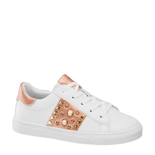 Graceland Sneakers Witgoud graceland kopen in de aanbieding