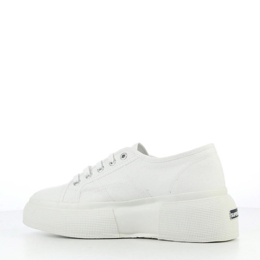 Superga plateau sneakers wit kopen? | Morgen in huis | wehkamp