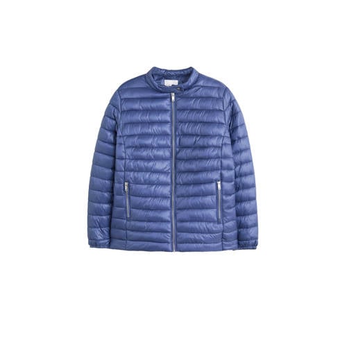Violeta By Mango Doorgestikte Jas Blauw violeta by mango kopen in de aanbieding Violeta By Mango Doorgestikte Jas Blauw violeta by mango kopen in de aanbieding