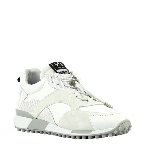 Via Vai Leren Sneakers Wit via vai kopen in de aanbieding