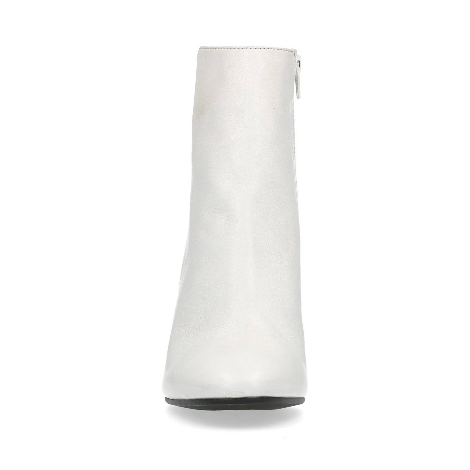 Manfield leren enkellaarzen wit | wehkamp