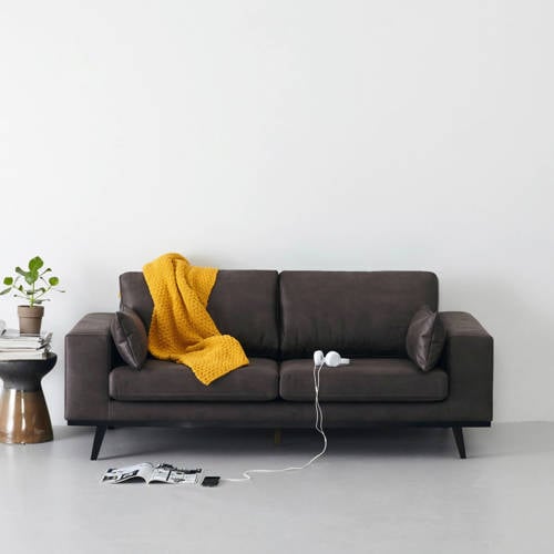 NOUS Living 2-zitsbank Torino - Antraciet