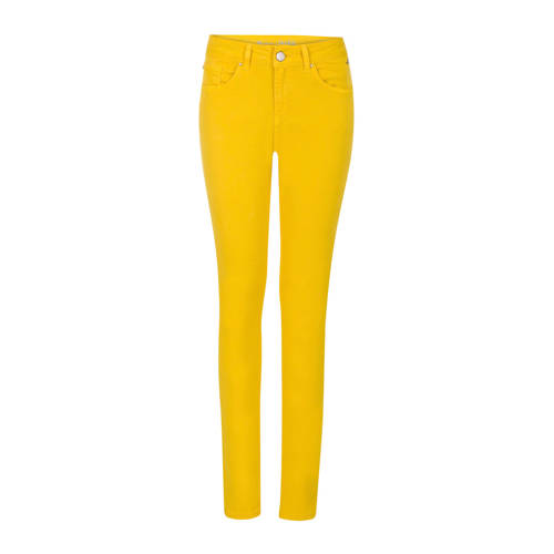 Miss Etam Regulier Slim Fit Broek Geel miss etam kopen in de aanbieding