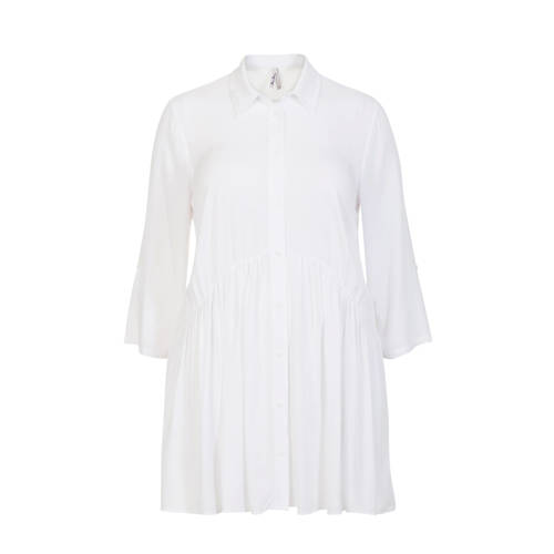 Miss Etam Plus Tuniek Wit miss etam kopen in de aanbieding