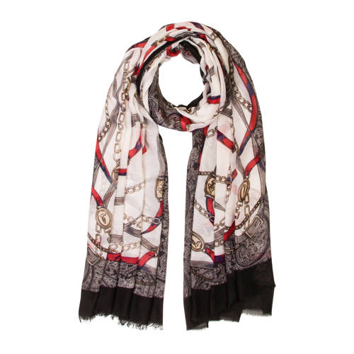 Miss Etam Accessoires Sjaal Met Ketting Dessin Zwart miss etam kopen in de aanbieding Miss Etam Accessoires Sjaal Met Ketting Dessin Zwart miss etam kopen in de aanbieding