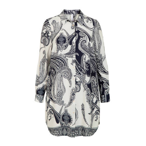 Miss Etam Plus Blouse Met Paisley Print miss etam kopen in de aanbieding