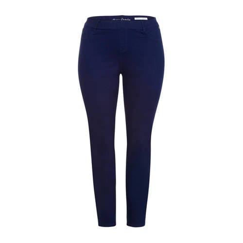 Miss Etam Plus Slim Fit Tregging Marine miss etam kopen in de aanbieding Miss Etam Plus Slim Fit Tregging Marine miss etam kopen in de aanbieding