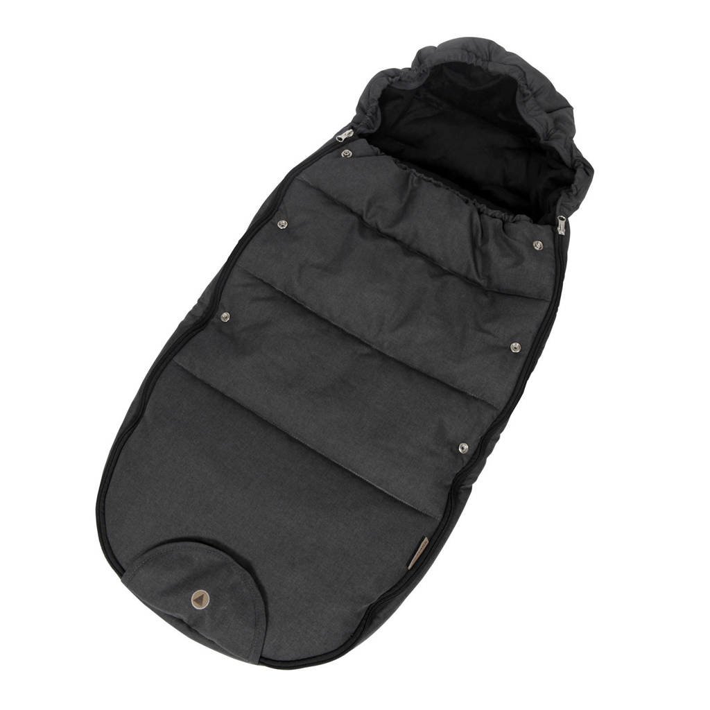 Topmark voetenzak luxe zwart, Zwart