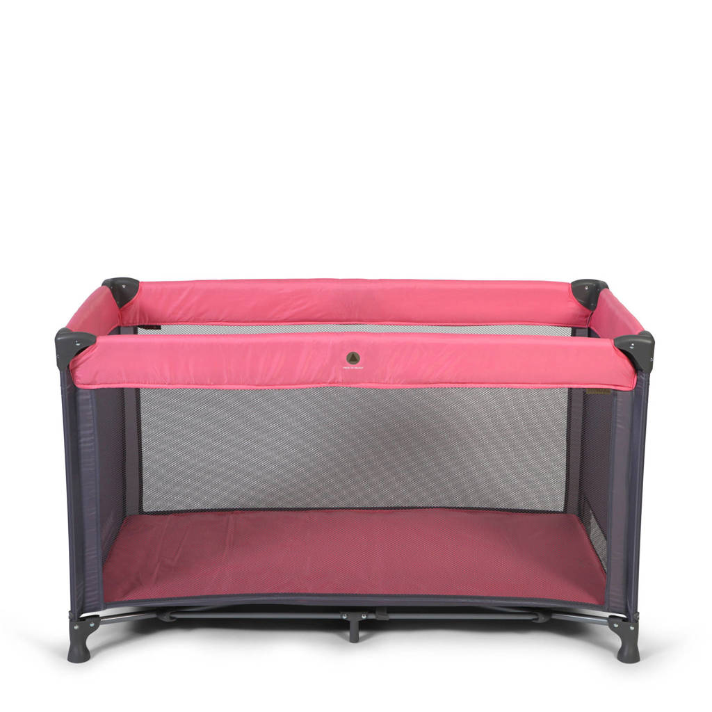 Topmark campingbed in tas roze, Roze