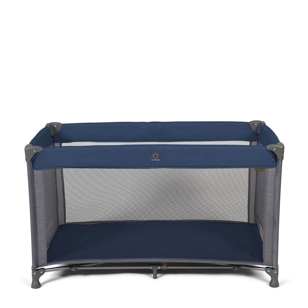 Topmark campingbed in tas blauw, Blauw