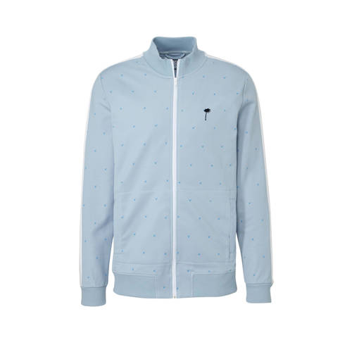 Kultivate Sweatvest Met Print Blauw kultivate kopen in de aanbieding Kultivate Sweatvest Met Print Blauw kultivate kopen in de aanbieding