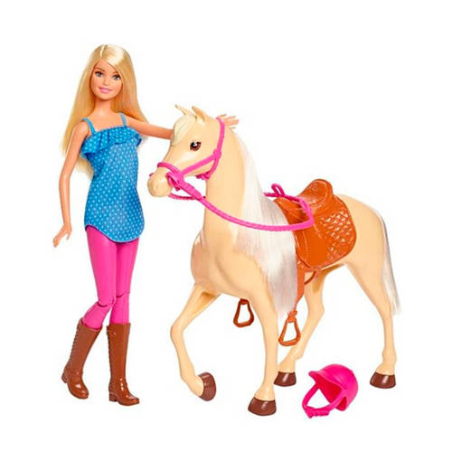 Barbie met Paard - Barbiepop