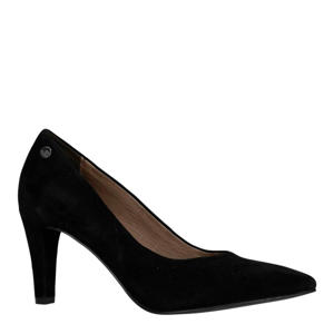 suède pumps zwart