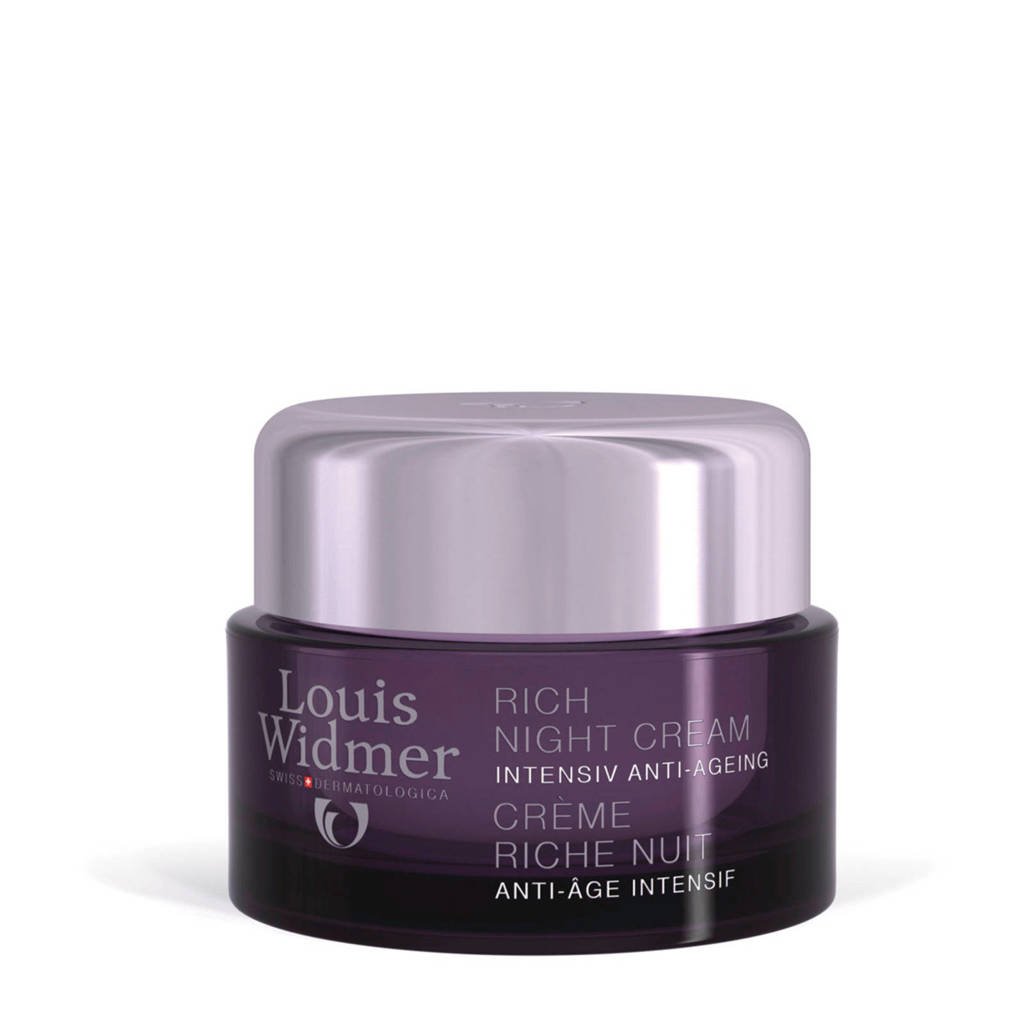Louis Widmer Rich Intensiv Anti-Ageing licht geparfumeerde nachtcrème - 50 ml