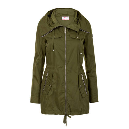 Miss Etam Regulier Parka Groen miss etam kopen in de aanbieding