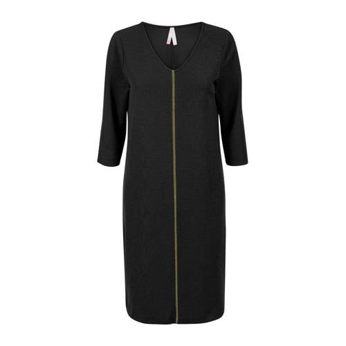 Miss Etam Regulier Jurk Zwart miss etam kopen in de aanbieding