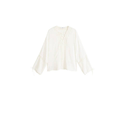 Mango Top Met Kant Roomwit mango kopen in de aanbieding Mango Top Met Kant Roomwit mango kopen in de aanbieding