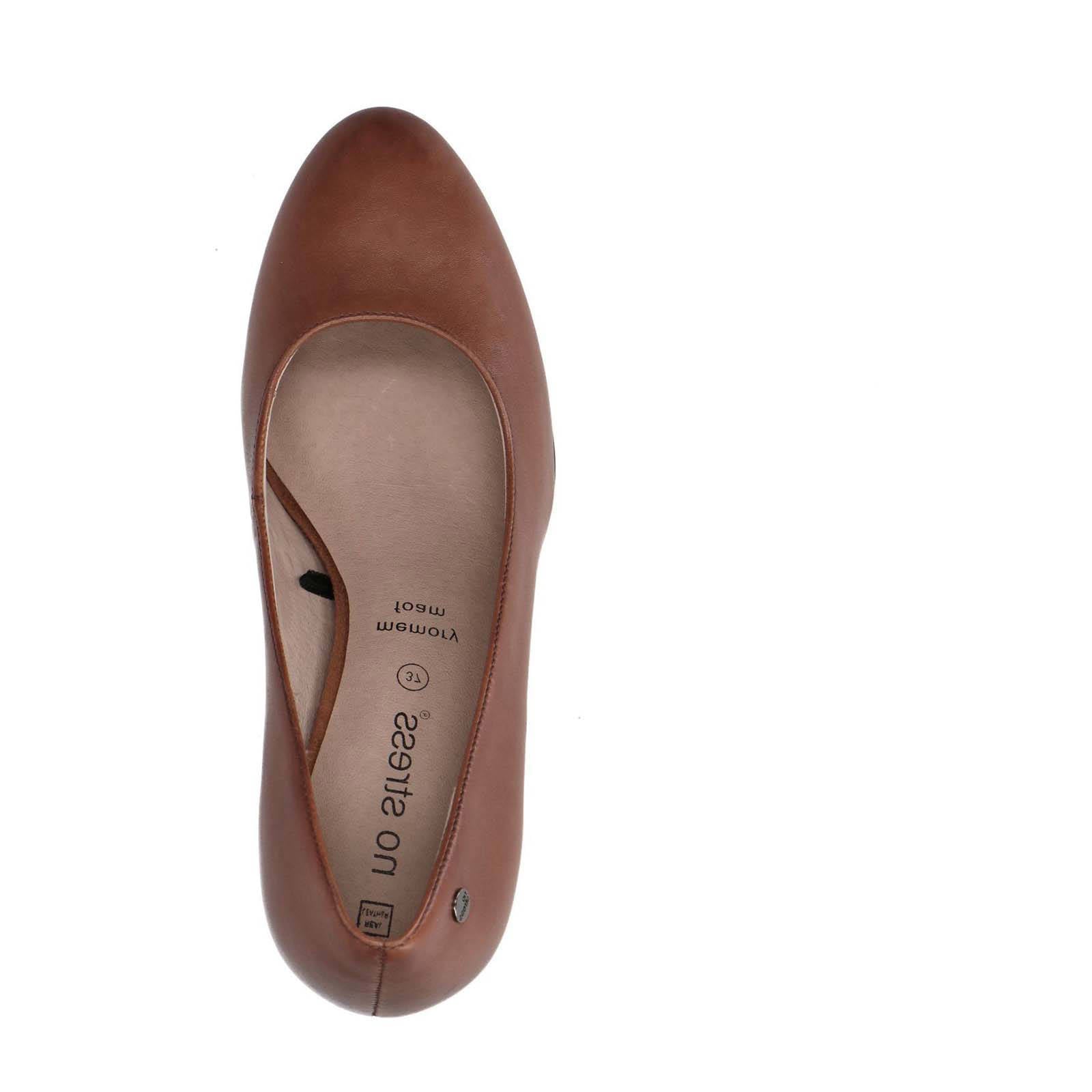 No Stress leren pumps bruin | wehkamp