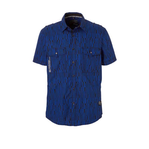 Ca Angelo Litrico Overhemd Met Print Blauw ca kopen in de aanbieding Ca Angelo Litrico Overhemd Met Print Blauw ca kopen in de aanbieding