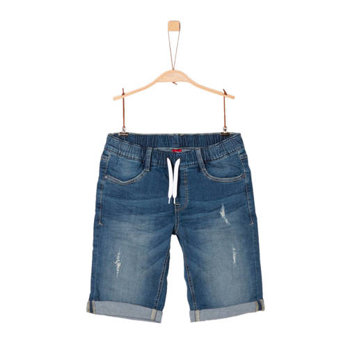 Soliver Jeans Bermuda Met Slijtage Details soliver kopen in de aanbieding Soliver Jeans Bermuda Met Slijtage Details soliver kopen in de aanbieding