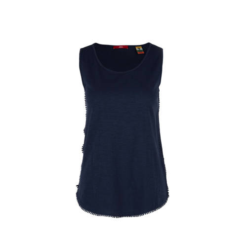 Soliver Top Donkerblauw soliver kopen in de aanbieding