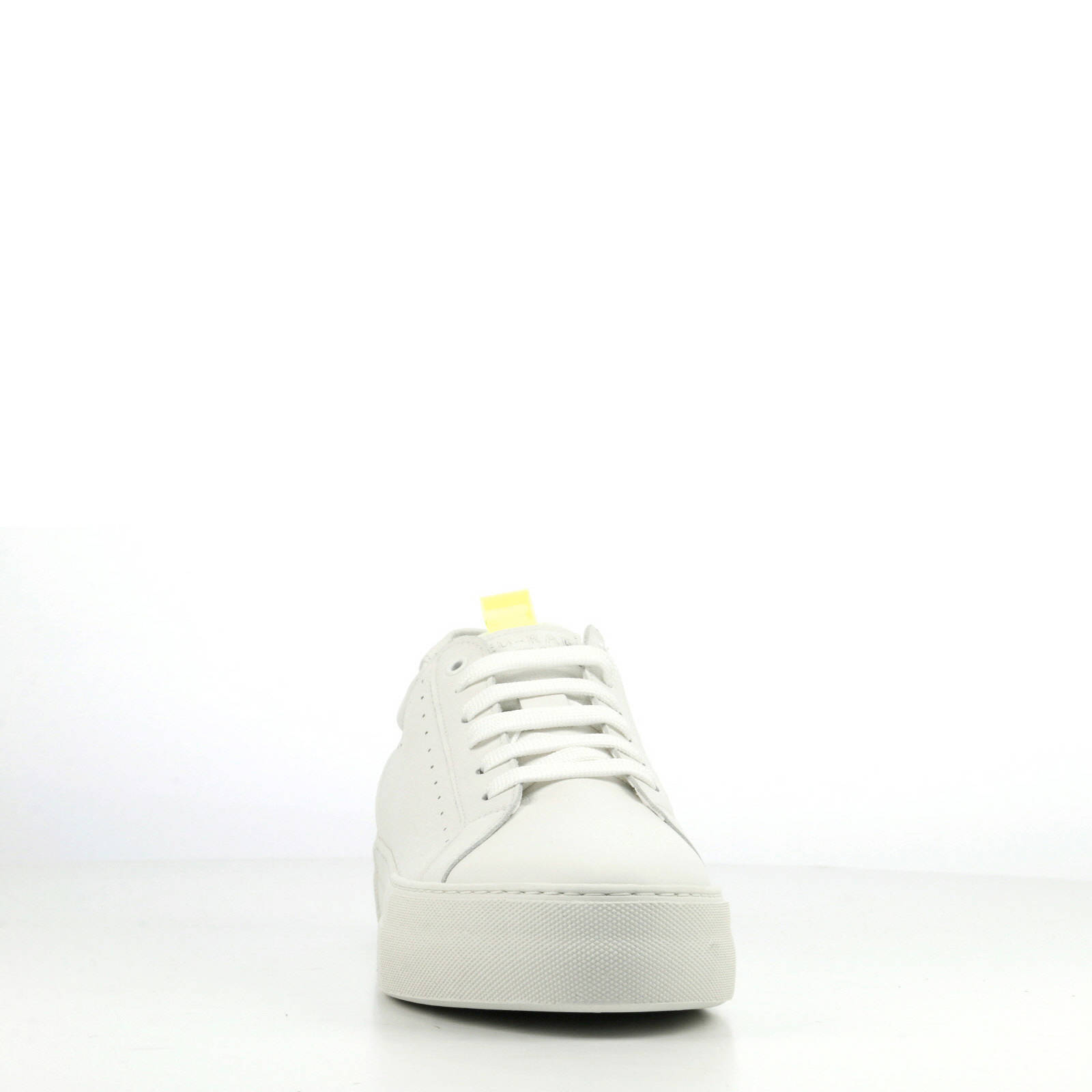 Rag Wit Leren Sneakers Red Plateau mnO80yvNw