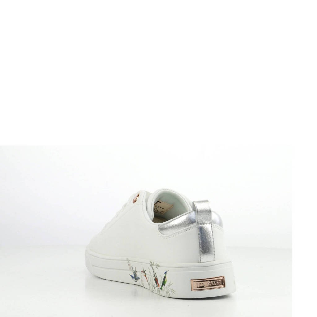 Ted Baker Roully leren sneakers wit wehkamp