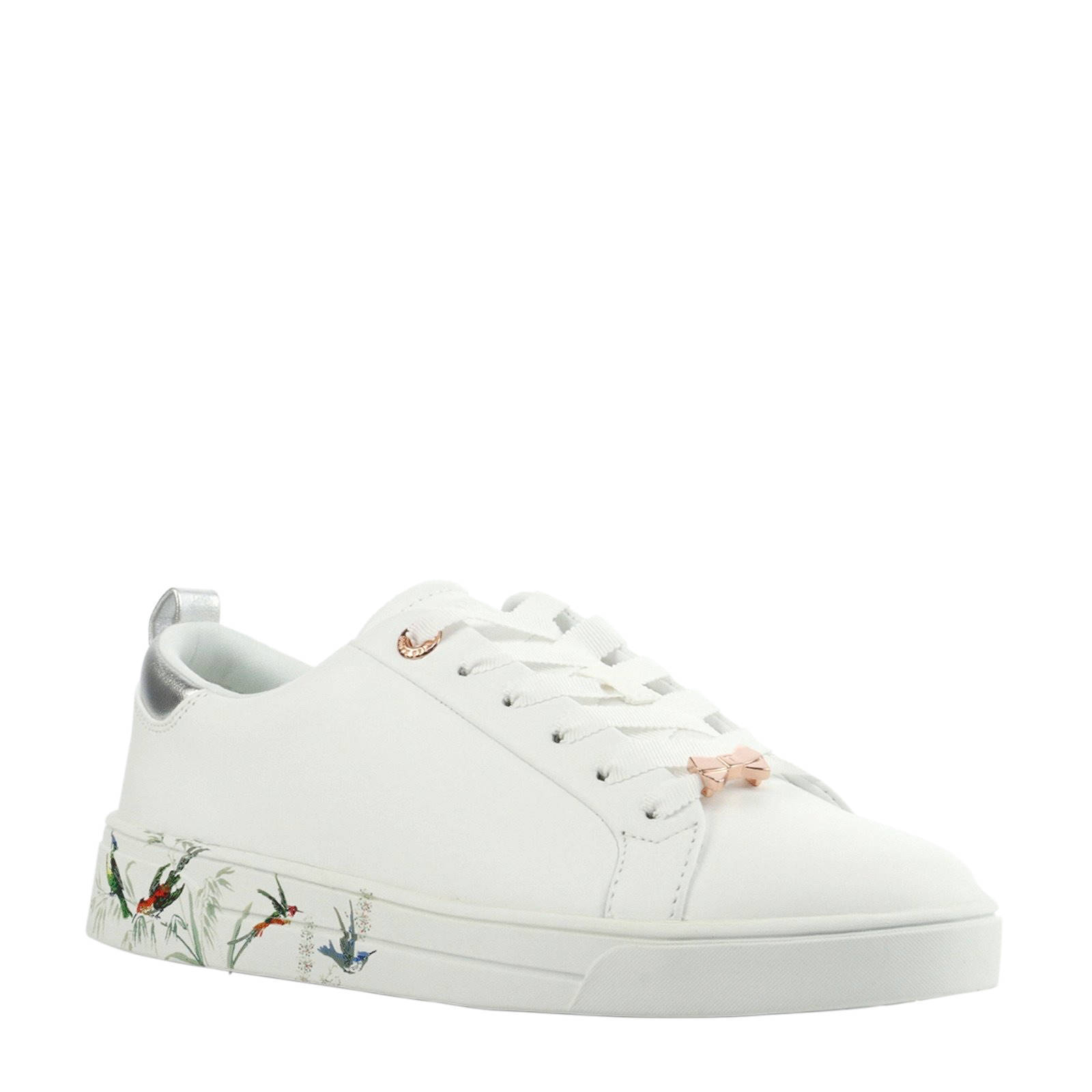 Ted Baker Roully leren sneakers wit | wehkamp