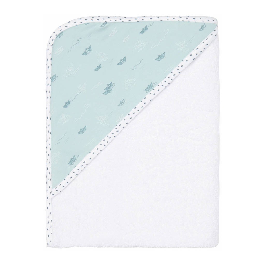 Luma badcape paper boats, Groen
