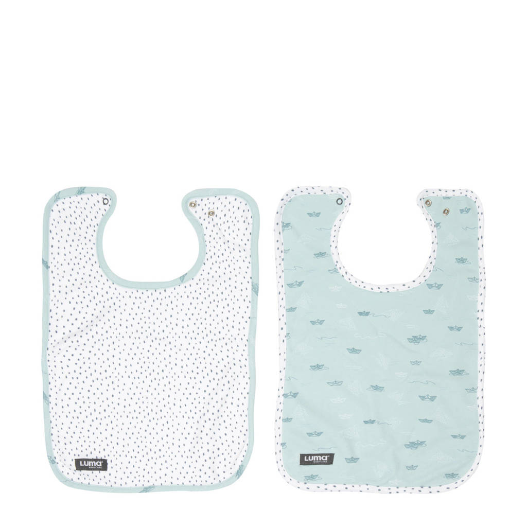 Luma slab paper boats (set van 2), Groen