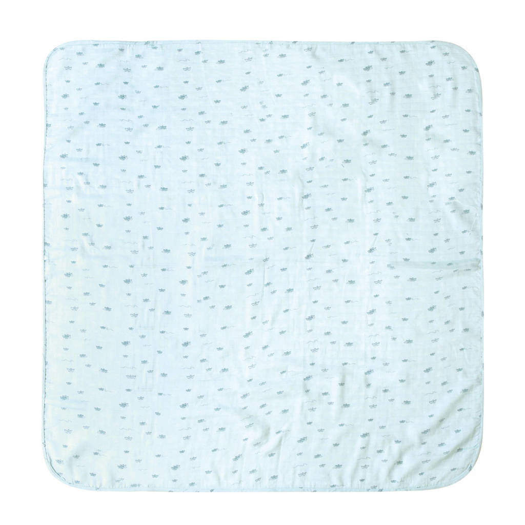 Luma hydrofiele doek XL 110x110 cm, Blauw