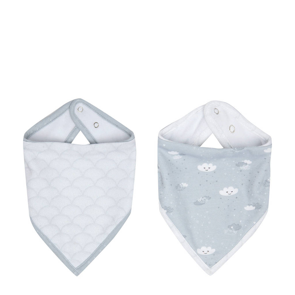 Luma bandana slab lovely sky (set van 2), Grijs