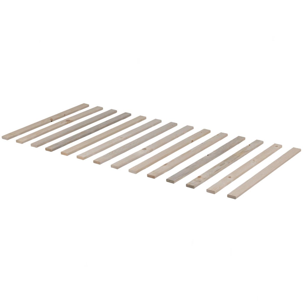 WOOOD WOOOD Lattenrol Bodem - Hout - 2x200x90