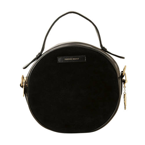 Fabienne Chapot Suede Crossbody Tas Zwart fabienne chapot kopen in de aanbieding Fabienne Chapot Suede Crossbody Tas Zwart fabienne chapot kopen in de aanbieding