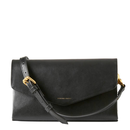 Fabienne Chapot Leren Crossbody Tas Rhea Bag Big Zwart fabienne chapot kopen in de aanbieding Fabienne Chapot Leren Crossbody Tas Rhea Bag Big Zwart fabienne chapot kopen in de aanbieding