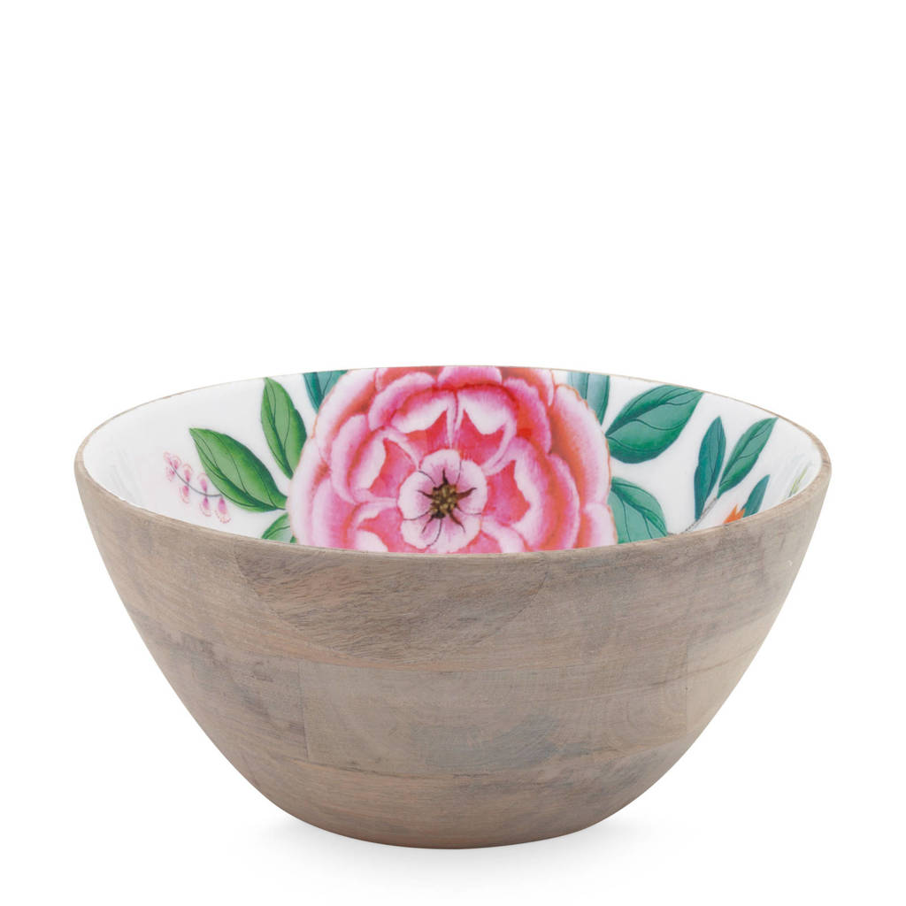Pip Studio Blushing Birds schaal (Ø24 cm), Wit