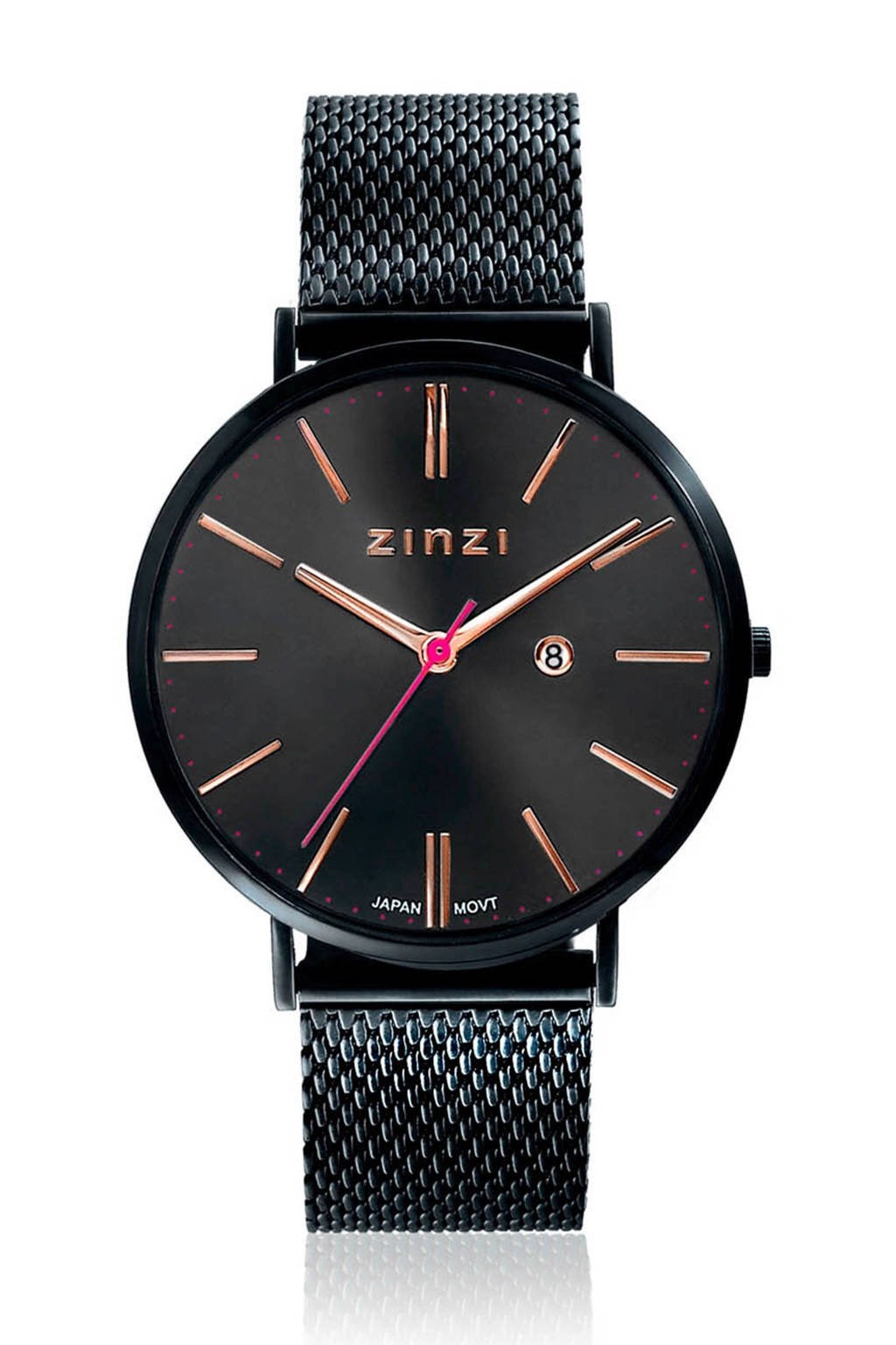 Zinzi horloge ZIW409M, Zwart