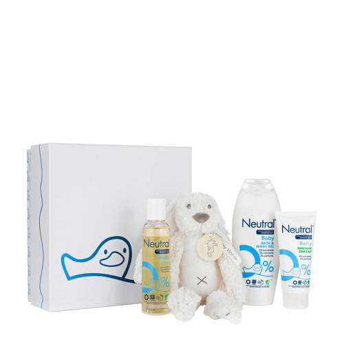 Neutral Cadeaupakket Met Happy Horse Knuffel 4 Delig neutral kopen in de aanbieding