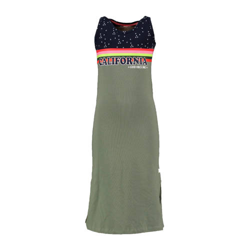 Kiddo Jurk Met Camouflageprint En Tekst Kaki kiddo kopen in de aanbieding Kiddo Jurk Met Camouflageprint En Tekst Kaki kiddo kopen in de aanbieding