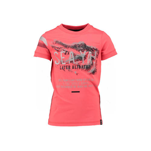 Kiddo T Shirt Met Print Oranje kiddo kopen in de aanbieding